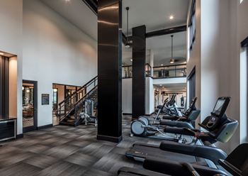 Aura thirty2 new apartments in austin, texas fitness center